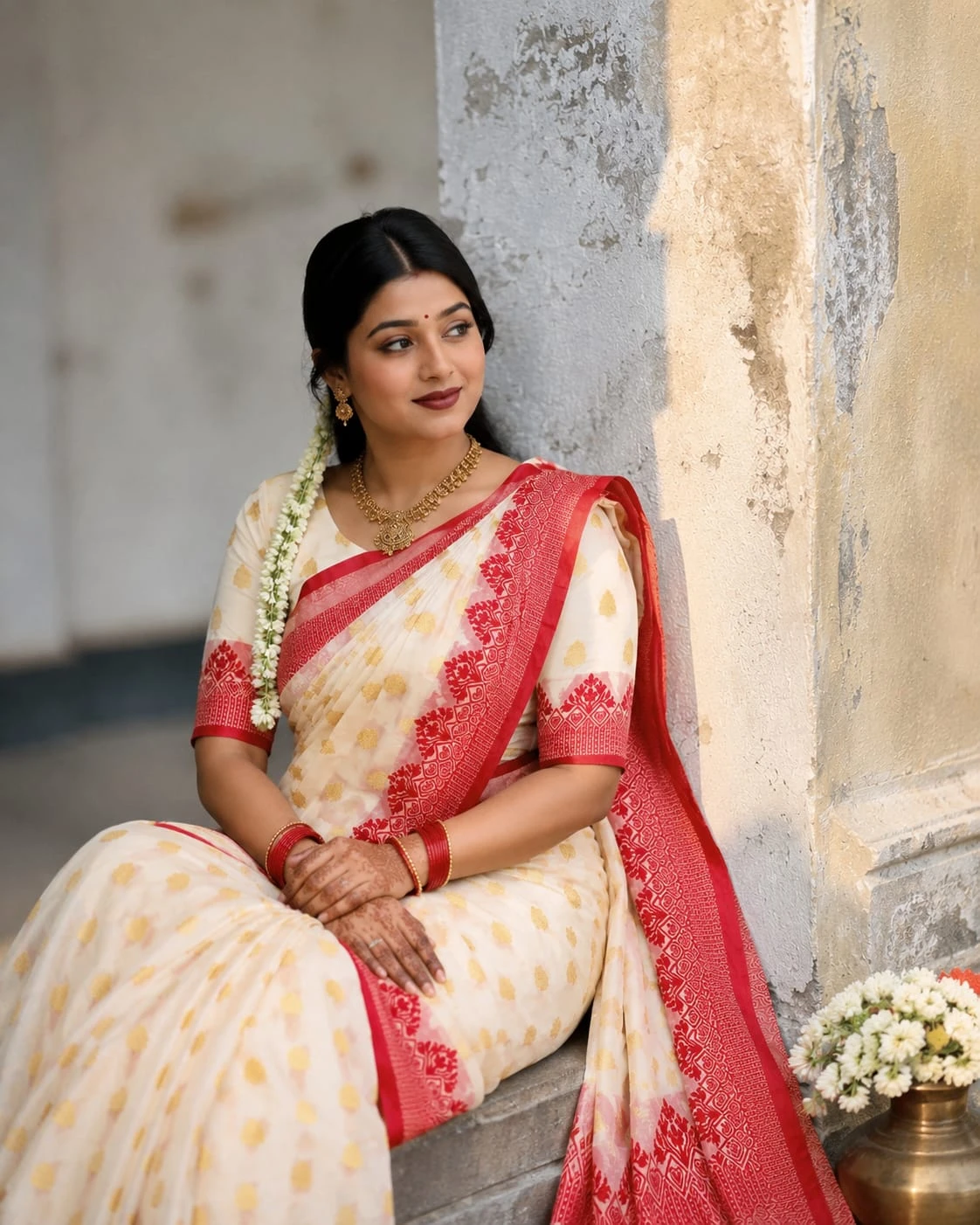 Arunanjali Saree with Matching Blouse Piece